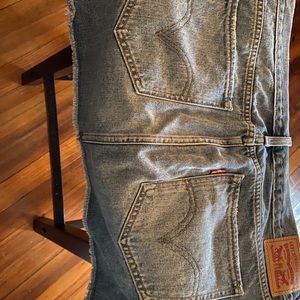Levi mini denim skirt